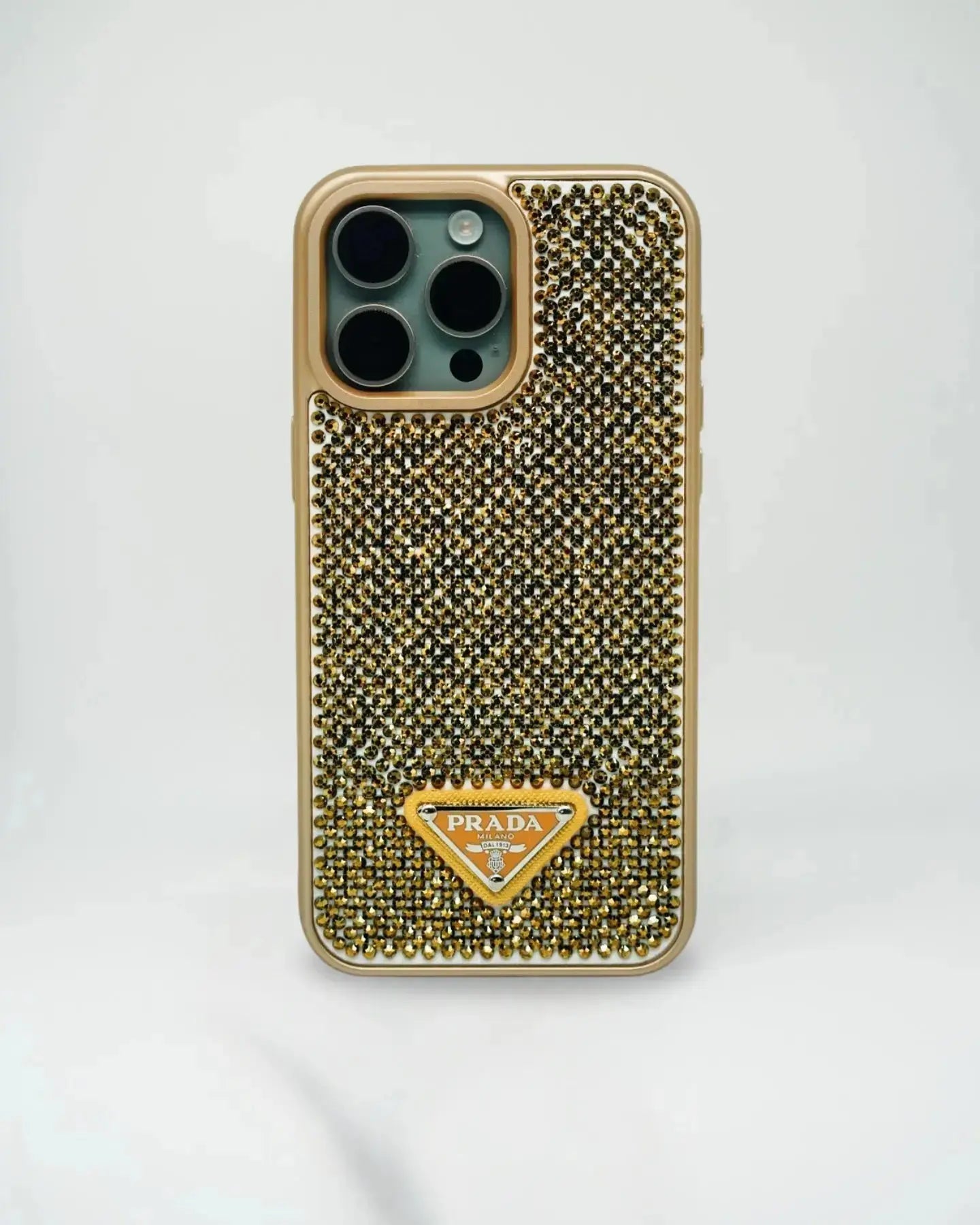 Crystal Orange Prada iPhone 17 Pro Max Case BREATHE