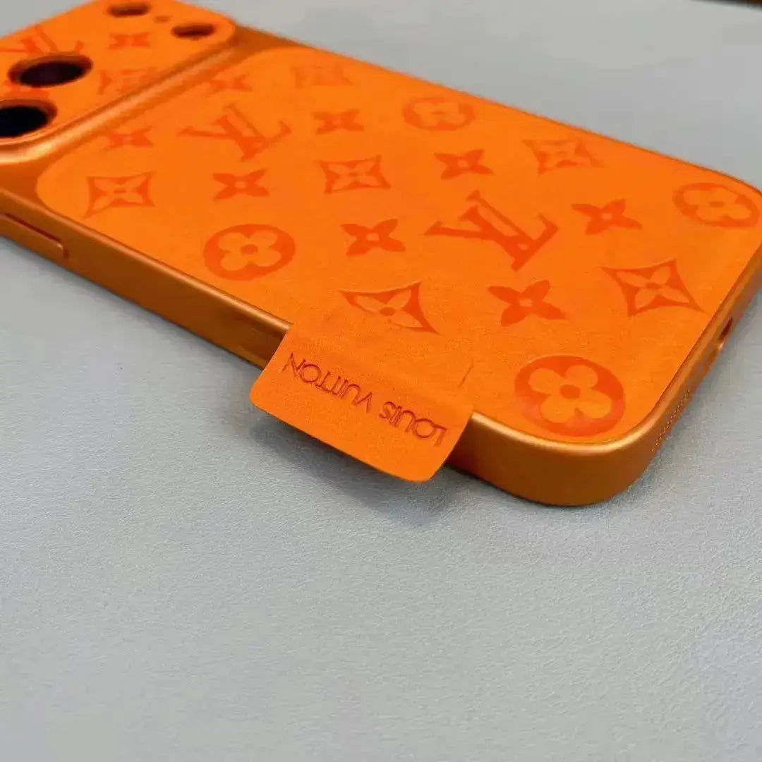 Gray Louis Vuitton iPhone 17 Pro Max Case - LV Eclipse Monogram BREATHE