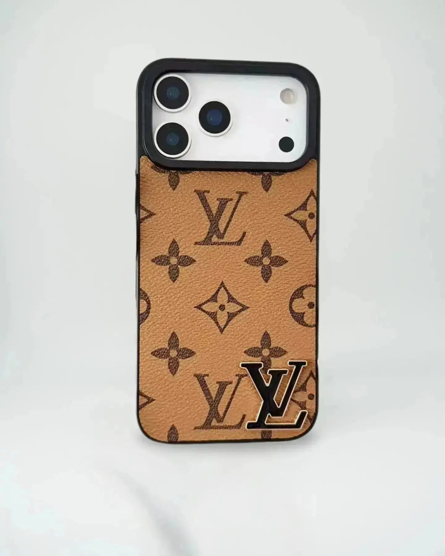 Damier Ebene Canvas Louis Vuitton iPhone 17 Pro Max Case With Logo BREATHE