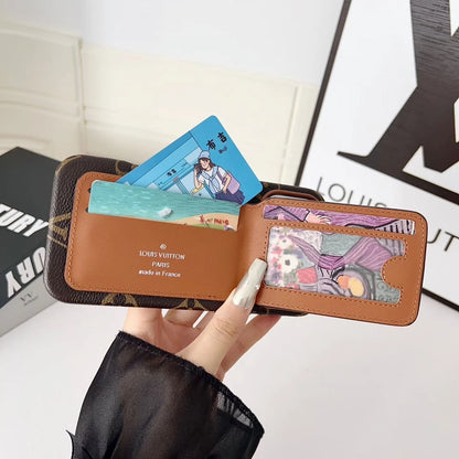 Dark Louis Vuitton iPhone 17 Pro Max Case with cardholder – Classic Monogram Luxury