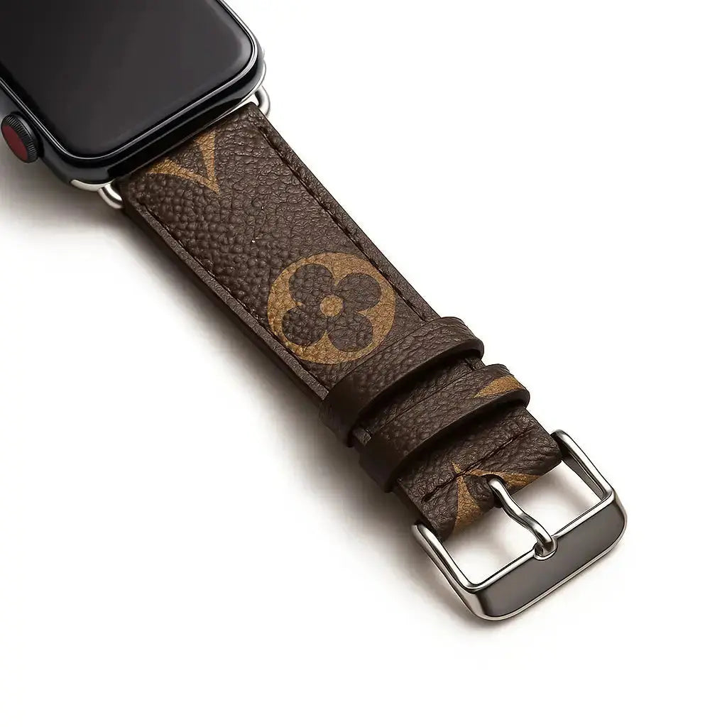 Louis Vuitton Apple Watch Band Series 11 Band Classic Monogram Lumière BREATHE