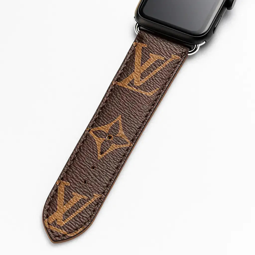 Louis Vuitton Apple Watch Band Series 11 Band Classic Monogram Lumière BREATHE