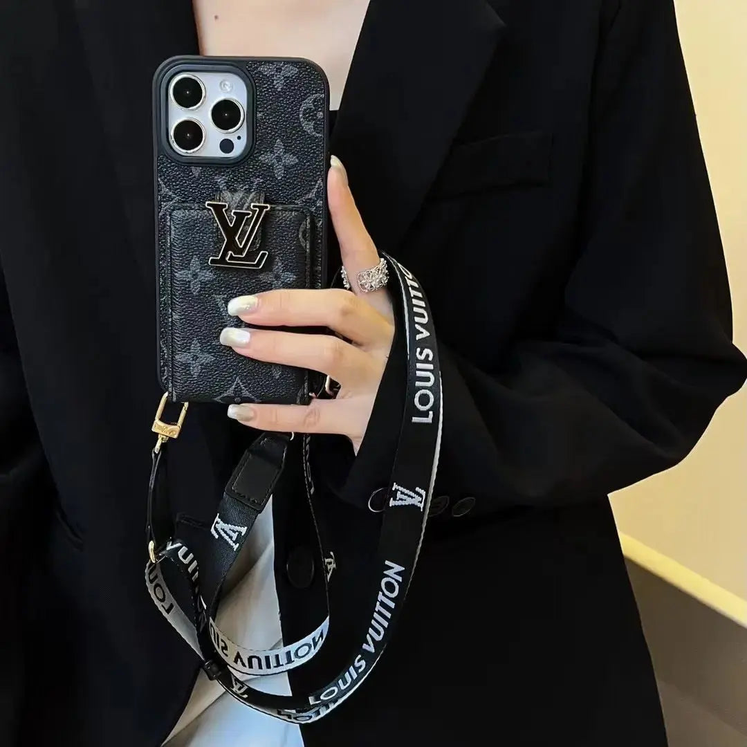 Louis Vuitton iPhone 17 Pro Max Case With Cardholder and Strap BREATHE