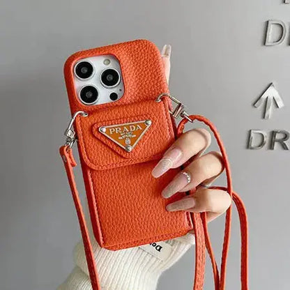 Le Zest Prada iPhone 17 Pro Max Case With Strap Crossbody BREATHE