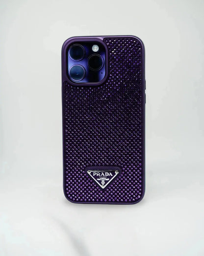 Crystal Orange Prada iPhone 17 Pro Max Case BREATHE